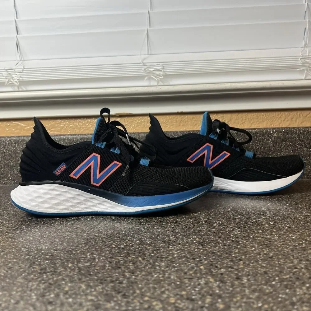 New Balance Fresh Foam Roav Men's Size 8 D Running Shoes Sneakers WROAVBS Black